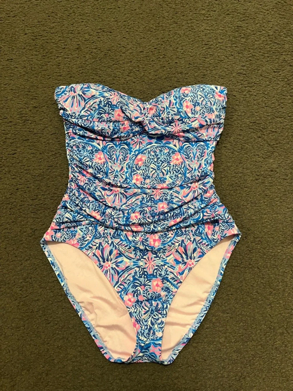Lilly Pulitzer Layne Floral One Piece Bathing Suit